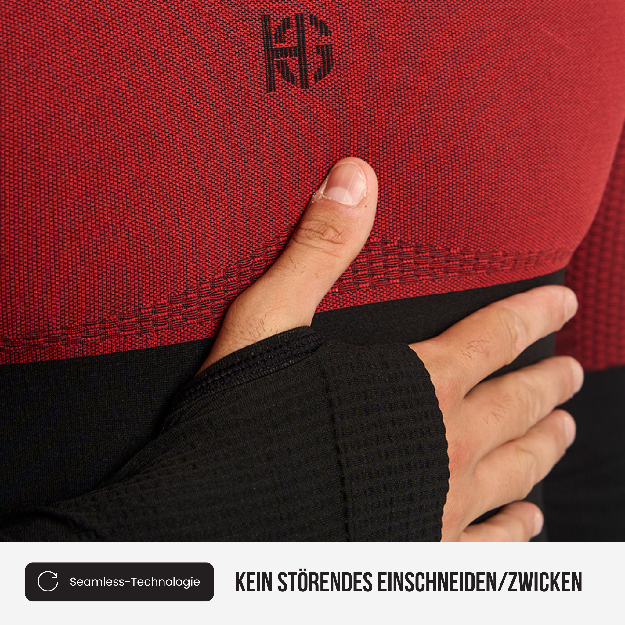 Midnight Black / Ash Grey, Midnight Black / Ruby Red