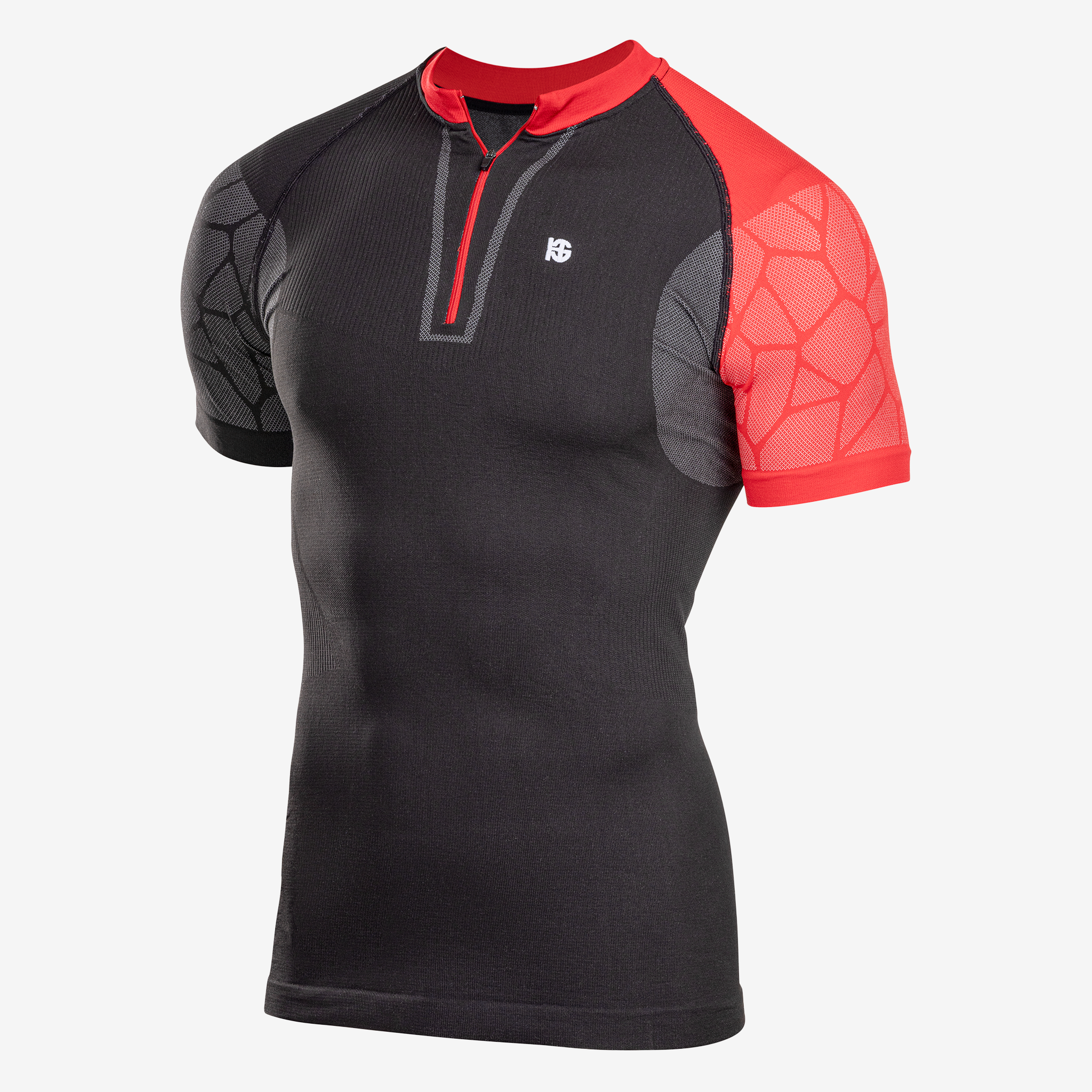 Midnight Black / Ruby Red