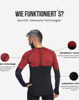 Andoya - Performance verbessernder warmer Baselayer starke Kompression