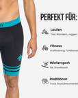 Dales - Performance verbessernde ultraleichte Shorts mittlere Kompression