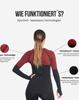 Andoya - Performance verbessernder warmer Baselayer starke Kompression