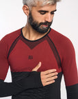 Der Andoya Baselayer mit gezielter Kompression und Carbonfasern für optimales Feuchtigkeitsmanagement und Stabilisierung beim Sport.